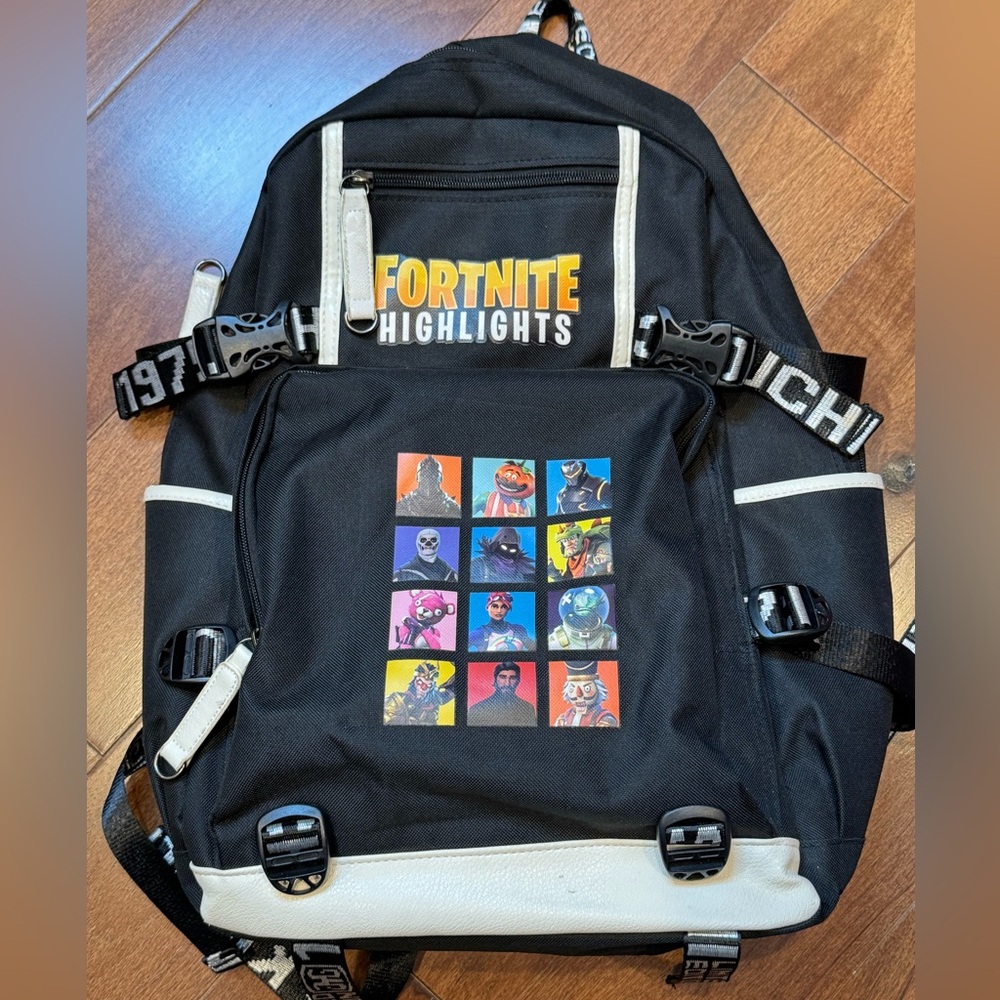Limited Edition FORTNITE Highlights Black Backpack for Kids